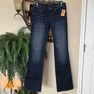 Brand New Cult of Individuality Vixen Curvy Mid-Rise Bootcut Flare Tainted Wash
